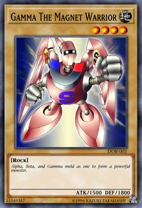 Gamma the Magnet Warrior - SBCB-EN025 - Common 1st Edition