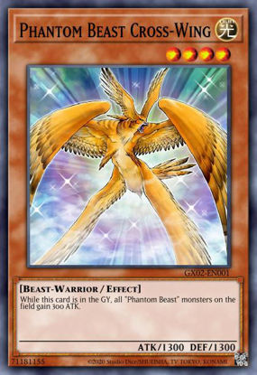 Phantom Beast Cross-Wing - SBCB-EN044 - Common 1st Edition