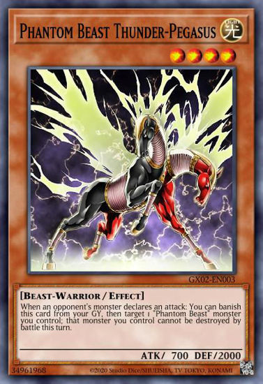 Phantom Beast Thunder-Pegasus - SBCB-EN046 - Common 1st Edition