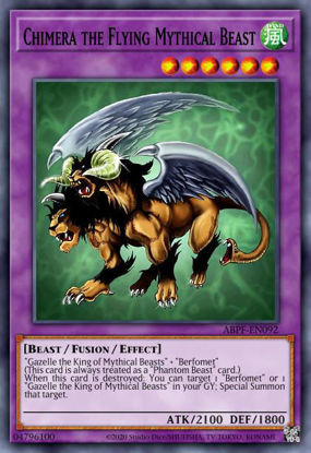 Chimera the Flying Mythical Beast - SBCB-EN062 - Common 1st Edition