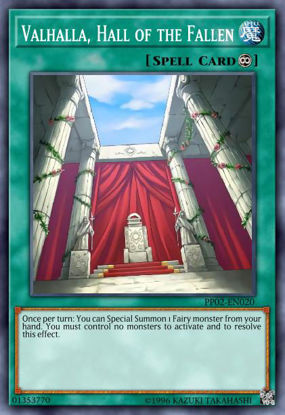 Valhalla, Hall of the Fallen - SBCB-EN141 - Secret Rare 1st Edition