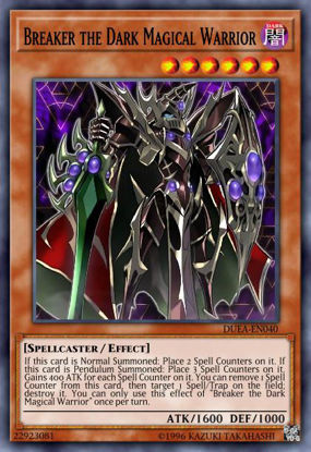 Breaker the Dark Magical Warrior - EGS1-EN014 - Common 1st Edition