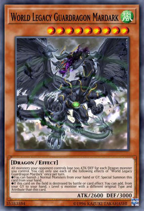 World Legacy Guardragon Mardark - DANE-EN018 - Rare Unlimited