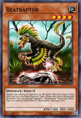 Beatraptor - DANE-ENSE1 - Super Rare Limited Edition