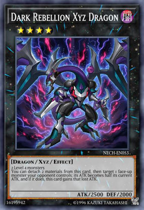 Dark Rebellion Xyz Dragon - LEHD-ENC33 - Common 1st Edition