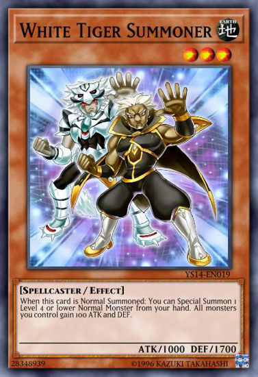 White Tiger Summoner - YS14-EN019 - Common 1st Edition