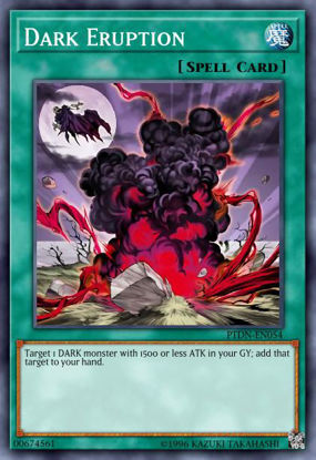 Dark Eruption - SDPD-EN030 - Common 1st Edition