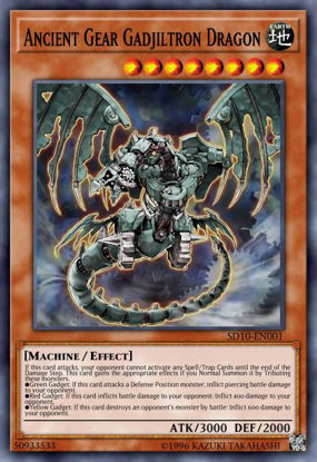 Ancient Gear Gadjiltron Dragon - SR03-EN004 - Common 1st Edition