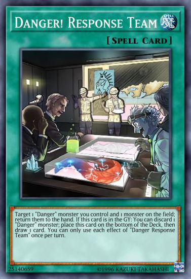 Danger! Response Team - MP19-EN221 - Prismatic Secret Rare Unlimited