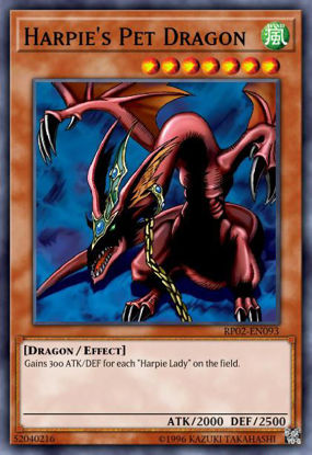 Harpie's Pet Dragon - LDS2-EN066 - Ultra Rare 1st Edition