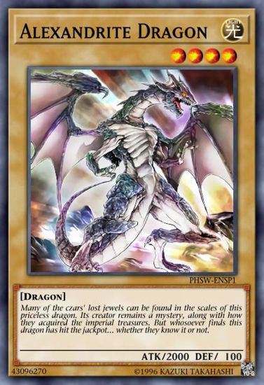 Alexandrite Dragon - SDLI-EN001 - Common 1st Edition