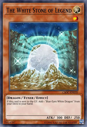 The White Stone of Legend - LDS2-EN004 - Common 1st Edition