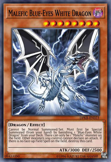 Malefic Blue-Eyes White Dragon - LDS2-EN005 - Common 1st Edition