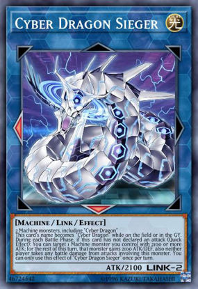 Cyber Dragon Sieger - LDS2-EN034 - Common 1st Edition