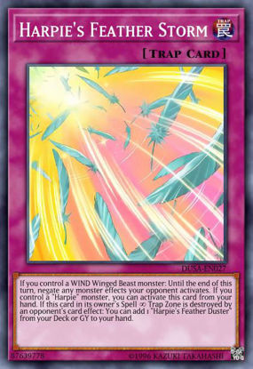 Harpie's Feather Storm - LDS2-EN088 - Common 1st Edition