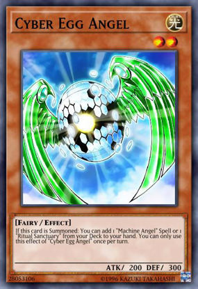 Cyber Egg Angel - LDS2-EN090 - Common 1st Edition