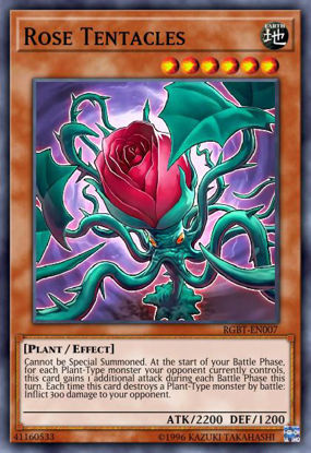 Rose Tentacles - LDS2-EN095 - Common 1st Edition