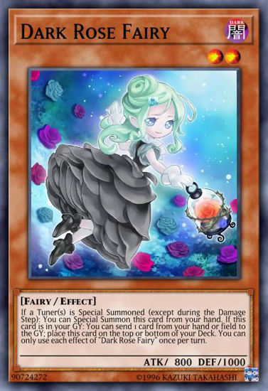 Dark Rose Fairy - LDS2-EN107 - Common 1st Edition