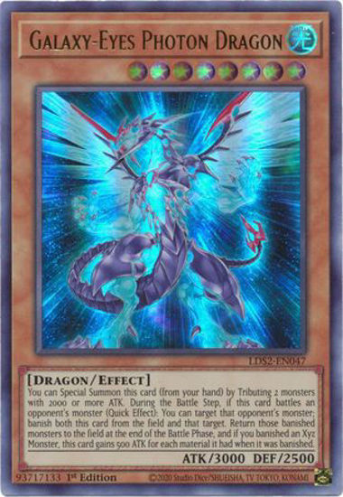 Galaxy-Eyes Photon Dragon - LDS2-EN047 - Ultra Rare 1st Edition