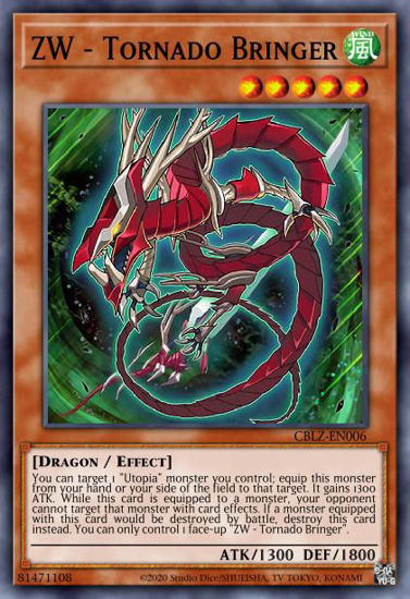 ZW - Tornado Bringer - KICO-EN035 - Rare 1st Edition