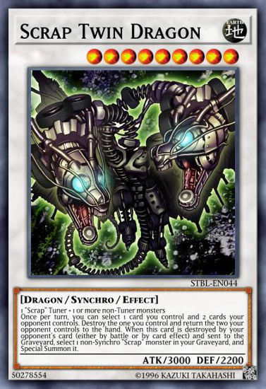 Scrap Twin Dragon - KICO-EN038 - Super Rare 1st Edition