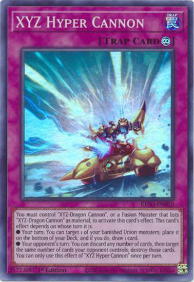 XYZ Hyper Cannon - KICO-EN010 - Super Rare 1st Edition