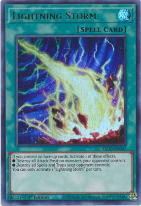 Lightning Storm - KICO-EN057 - Ultra Rare 1st Edition