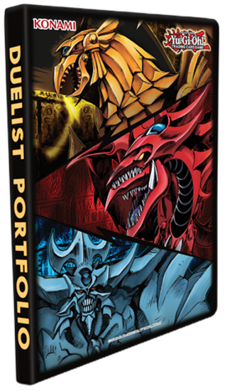 Slifer, Obelisk & Ra 9-Pocket Duelist Portfolio