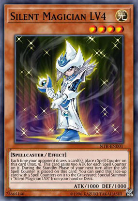 Silent Magician LV4 - YGLD-ENC05 - Common Unlimited