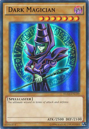 Dark Magician - YGLD-ENC09 - Ultra Rare Unlimited