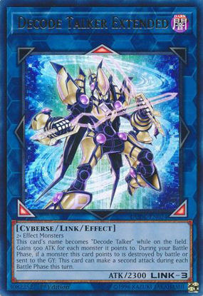 Decode Talker Extended - DUDE-EN024 - Ultra Rare 1st Edition