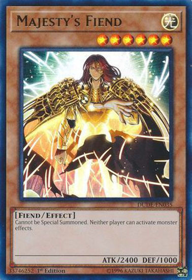 Majesty's Fiend - DUDE-EN035 - Ultra Rare 1st Edition