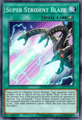 Super Strident Blaze - LDS2-EN036 - Common 1st Edition