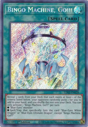 Bingo Machine, Go!!! - LDS2-EN028 - Secret Rare 1st Edition