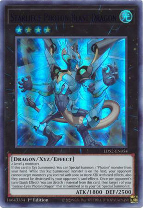 Starliege Photon Blast Dragon (Purple) - LDS2-EN054 - Ultra Rare 1st Edition