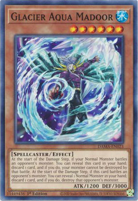 Glacier Aqua Madoor - DAMA-EN023 - Common 1st Edition