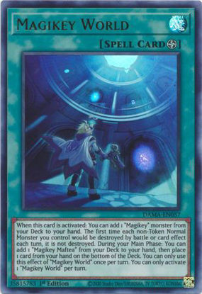 Magikey World - DAMA-EN057 - Ultra Rare 1st Edition