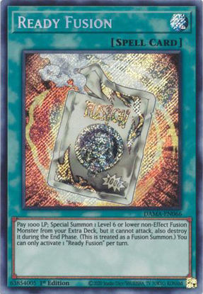 Ready Fusion - DAMA-EN066 - Secret Rare 1st Edition