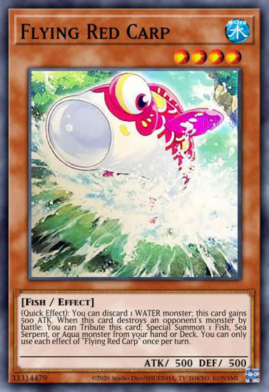 Flying Red Carp - DAMA-EN093 - Common 1st Edition