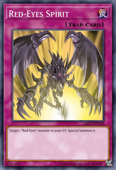 Red-Eyes Spirit - DLCS-EN071 - Common 1st Edition