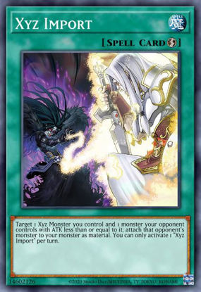 Xyz Import - DLCS-EN145 - Secret Rare 1st Edition