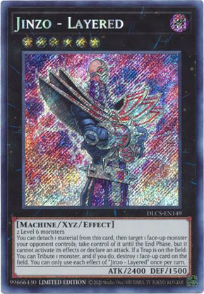 Jinzo - Layered - DLCS-EN149 - Secret Rare 1st Edition (Sealed)