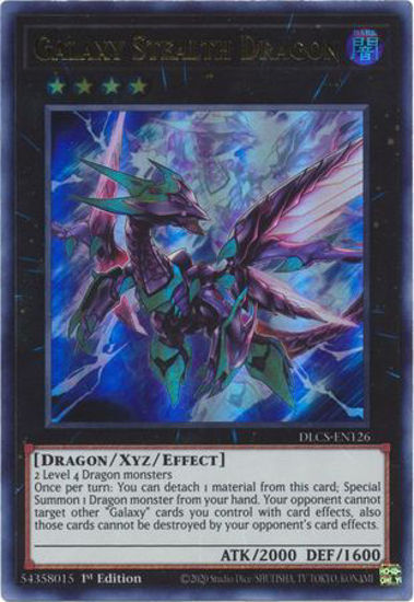 Galaxy Stealth Dragon - DLCS-EN126 - Ultra Rare 1st Edition