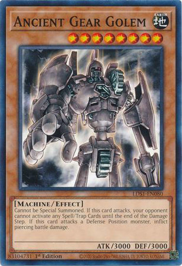 Ancient Gear Golem - LDS1-EN080 - Common 1st Edition