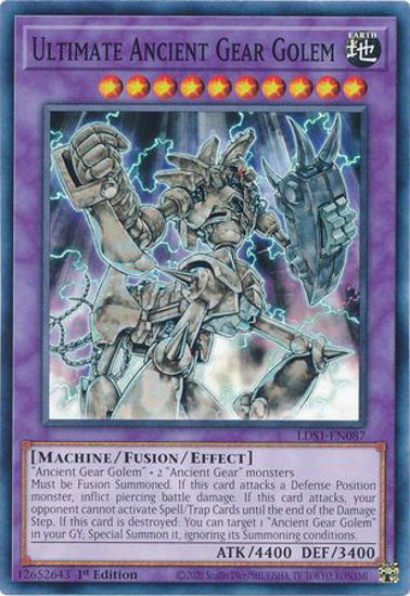 Ultimate Ancient Gear Golem - LDS1-EN087 - Common 1st Edition