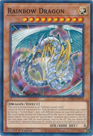 Rainbow Dragon - LDS1-EN099 - Common 1st Edition