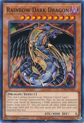 Rainbow Dark Dragon - LDS1-EN100 - Common 1st Edition