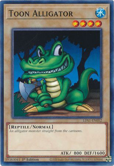 Toon Alligator - LDS1-EN052 - Common 1st Edition