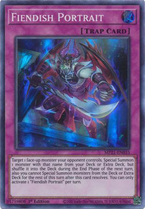 Fiendish Portrait - MP21-EN033 - SR 1st Edition