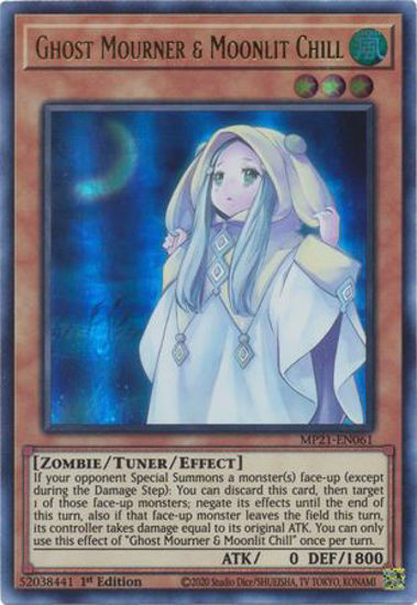 Ghost Mourner & Moonlit Chill - MP21-EN061 - UR 1st Edition